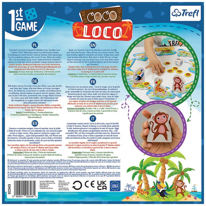 Image du produit Trefl Gra Coco Loco (Allemand, Anglais, Italien, Français)