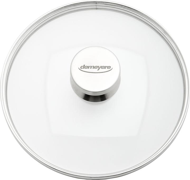 Produktbild Demeyere Glasdeckel mit Edelstahlring 24cm (24 cm, Metall, Glas)