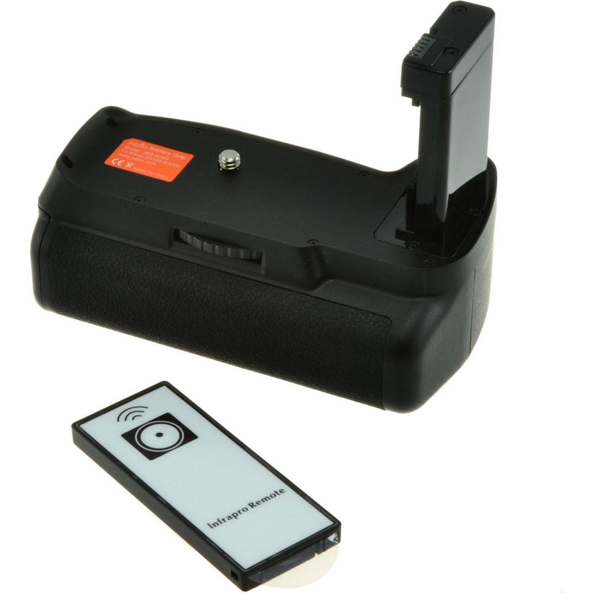 Jupio Impugnatura della batteria (JBG-N003) (Maniglia della batteria), Impugnatura + Battery grip, Nero