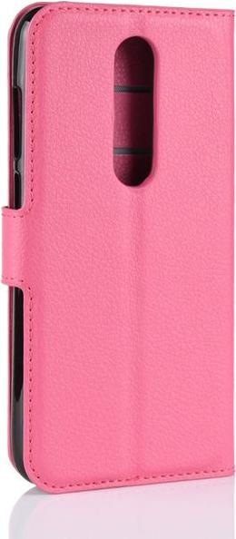 Actual product image MU Classic Litchi Leather Bookcover Series (Nokia 5.1 Plus)