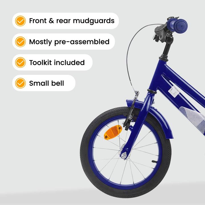 Actual product image vidaXL Kinderfahrrad (14")