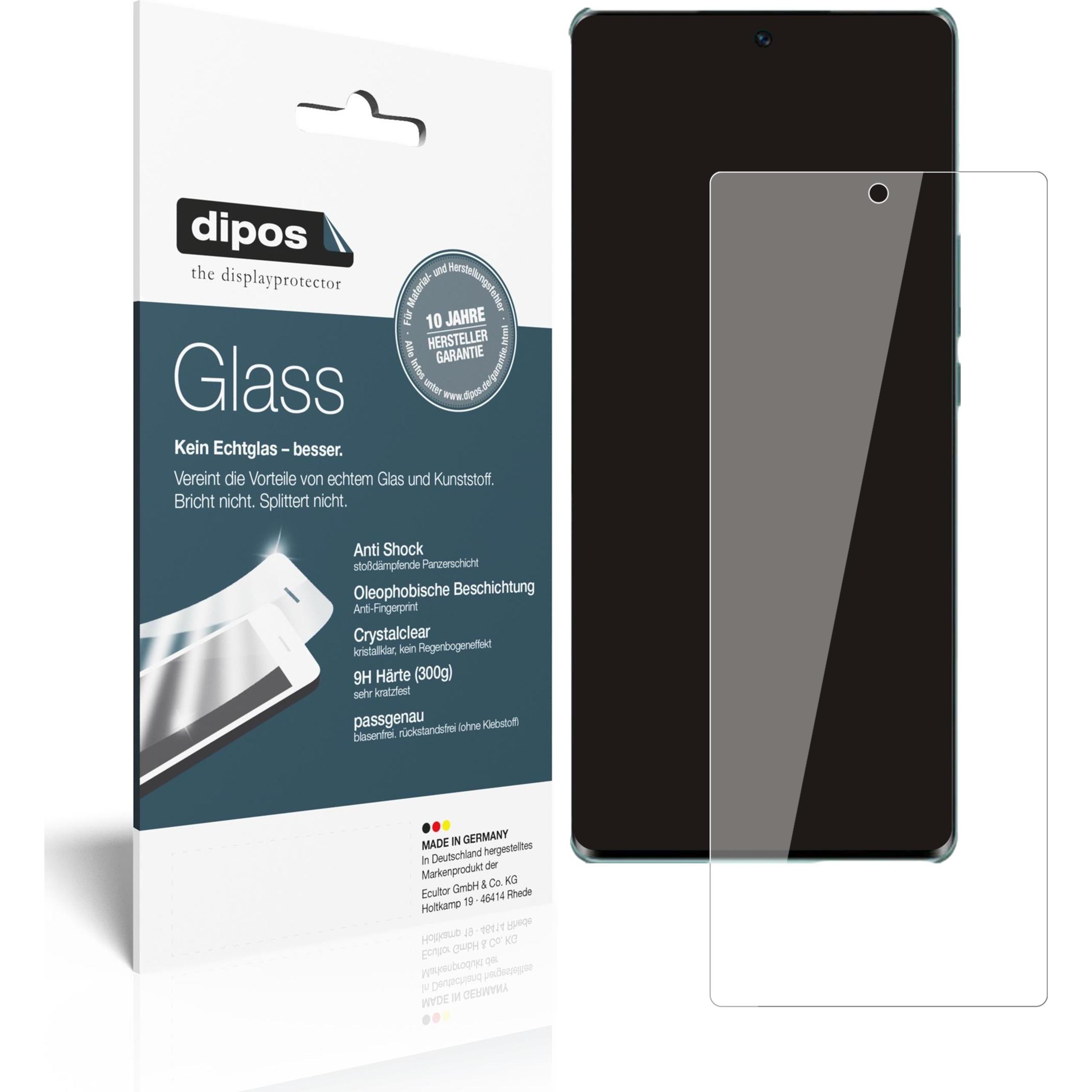 Dipos Displayschutz Anti-Shock (1 Stück, Honor 60 Pro), Smartphone Schutzfolie, Transparent