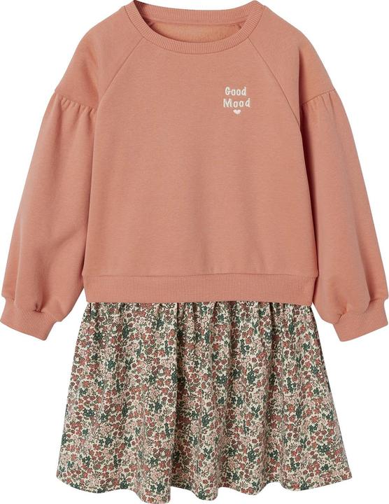 Produktbild Vertbaudet Mädchen Kleid mit Materialmix (98)