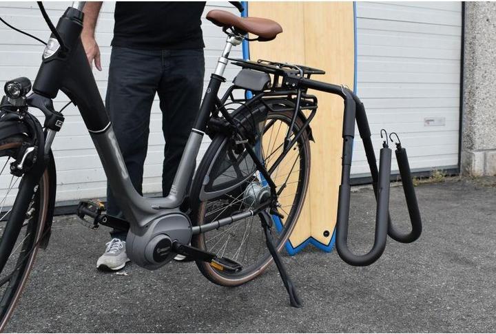 Produktbild 9WS Porte-Surf pour porte-bagage vlo ou scooter