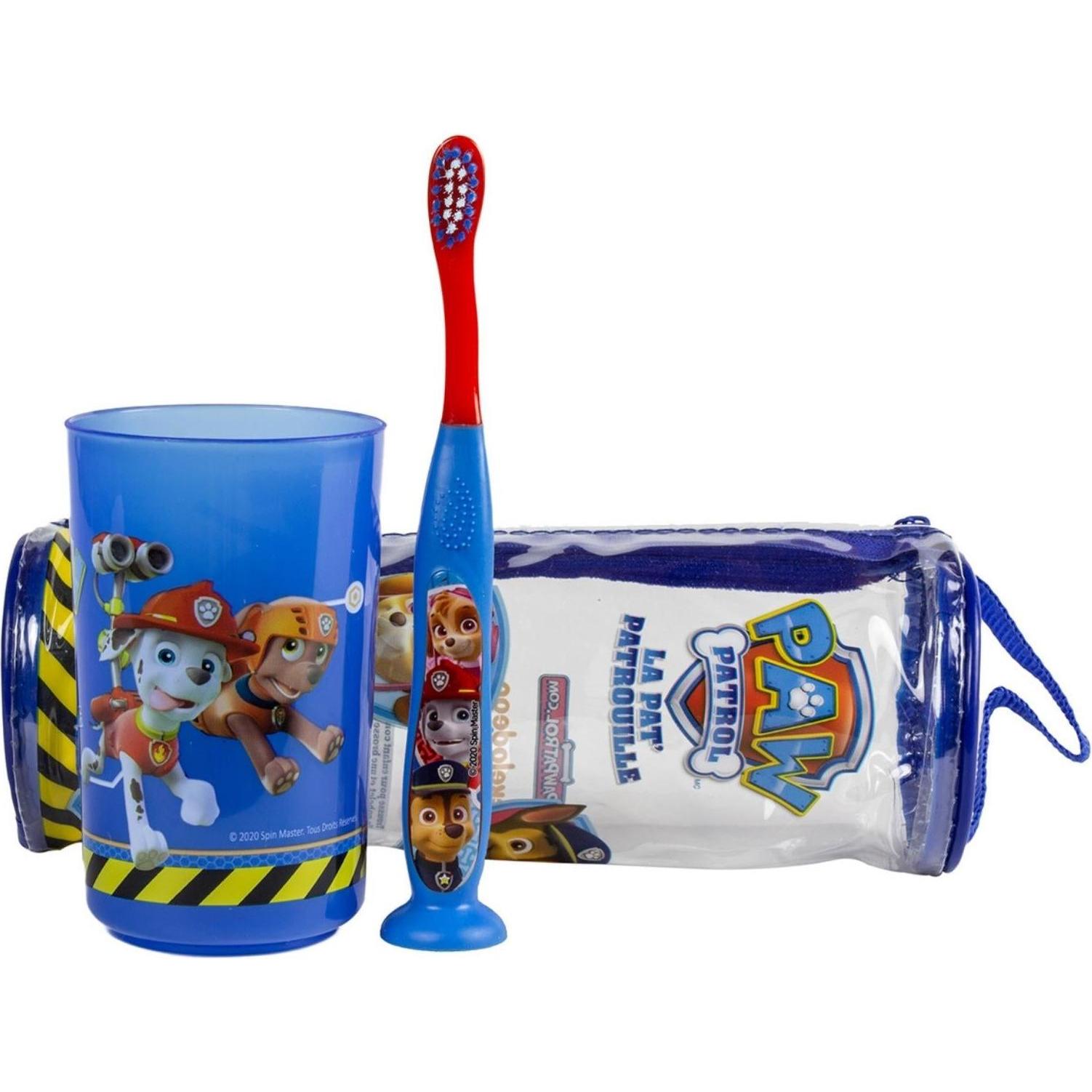 Thumbnail - Tinokou, Handzahnbürste, Paw Patrol Zahnbürstenset (Weich)