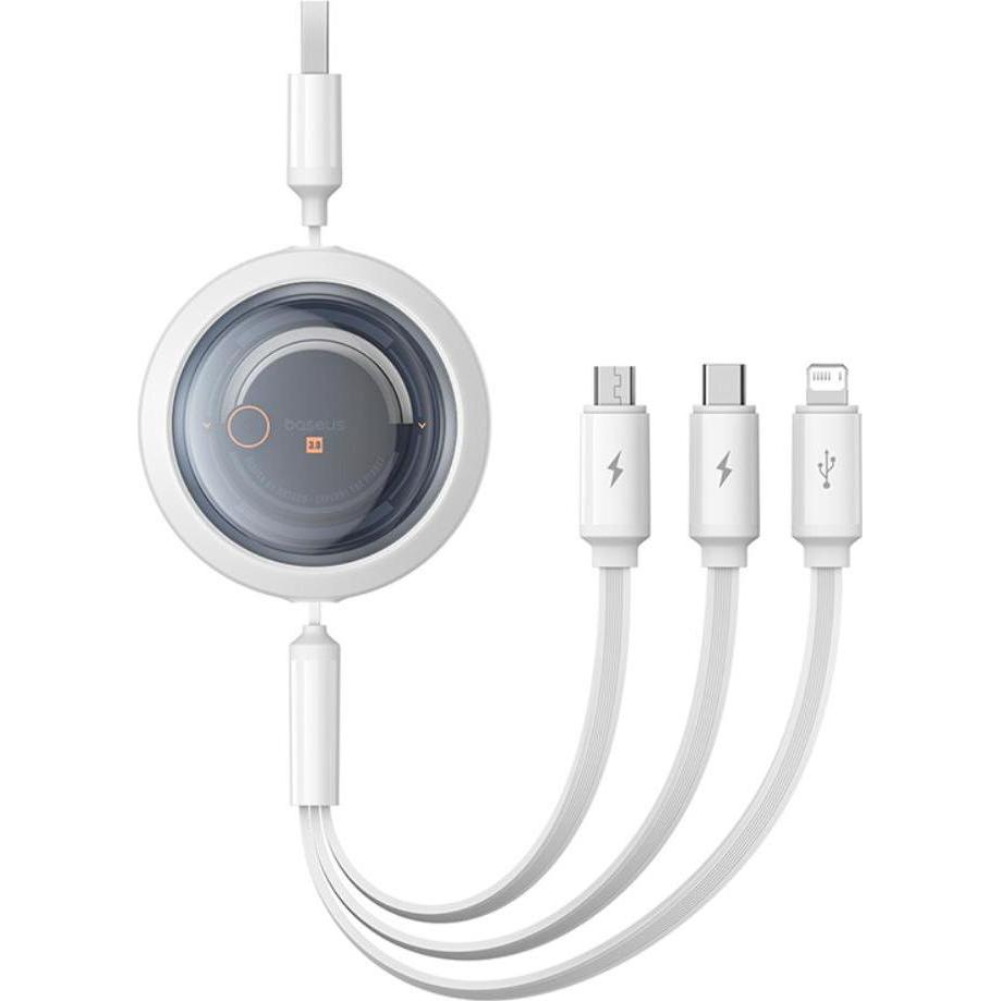 Baseus Free2Draw Series USB-A zu USB-C / Lightning / MicroUSB (1.10 m), USB Kabel