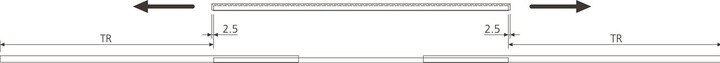 Actual product image Accuride Ball bearing drawer runner DZ2026 350mm partial extension, galvanised steel