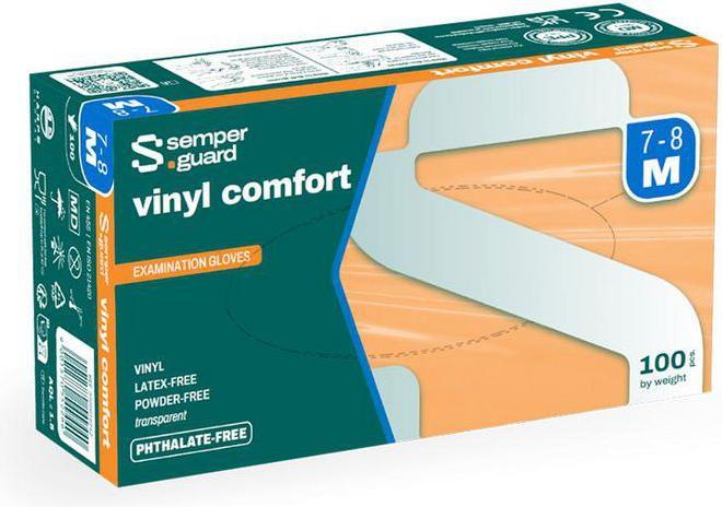 Actual product image Unigloves Vinyl-Handschuhe (8, 8.5, 9)