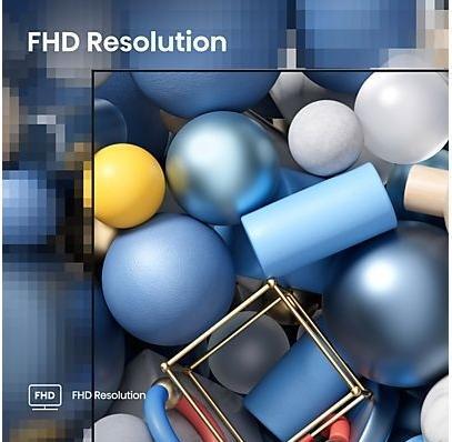 Actual product image Hisense TV 32ï¿½A59Qï¿½QLED FHD SMART VIDAA U9 (32A59Q) (32", QLED, Full HD)