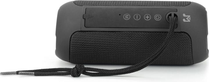 Actual product image Technaxx Bluetooth speaker, black, with microphone and FM radio function (10 h, Battery operated)