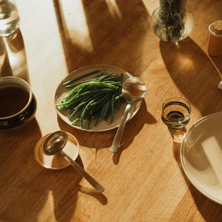 Actual product image Fiskars Serving cutlery, 2-piece, quality steel, silver/matt, Functional Form, 1002959 (Serving spoon)