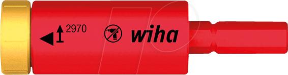 Actual product image Wiha Torque easyTorque adapter electric for slimBits and slimVario holder in blister Nm (0.80 Nm, 8 Nm)