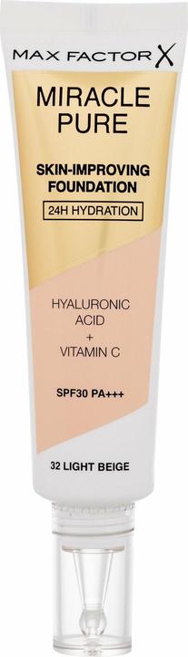 Actual product image Max Factor Miracle Pure Skin-Improving Foundation (32 Light beige)