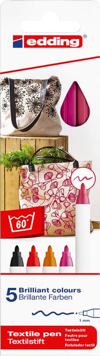 Actual product image Edding Textile pen 4600 (5 x)