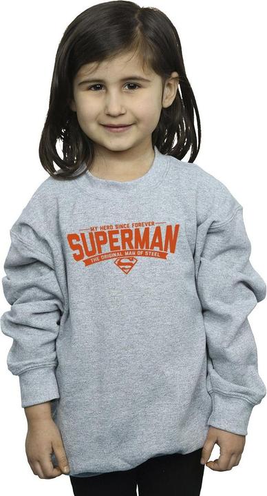 Produktbild Superman Hero Dad Sweatshirt Mädchen (104)