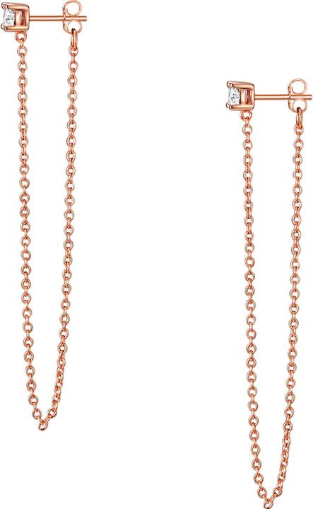 Immagine prodotto Glanzstücke München Donna Argento Cubic Zirconia Oro Rosa - 23858 (Argento)