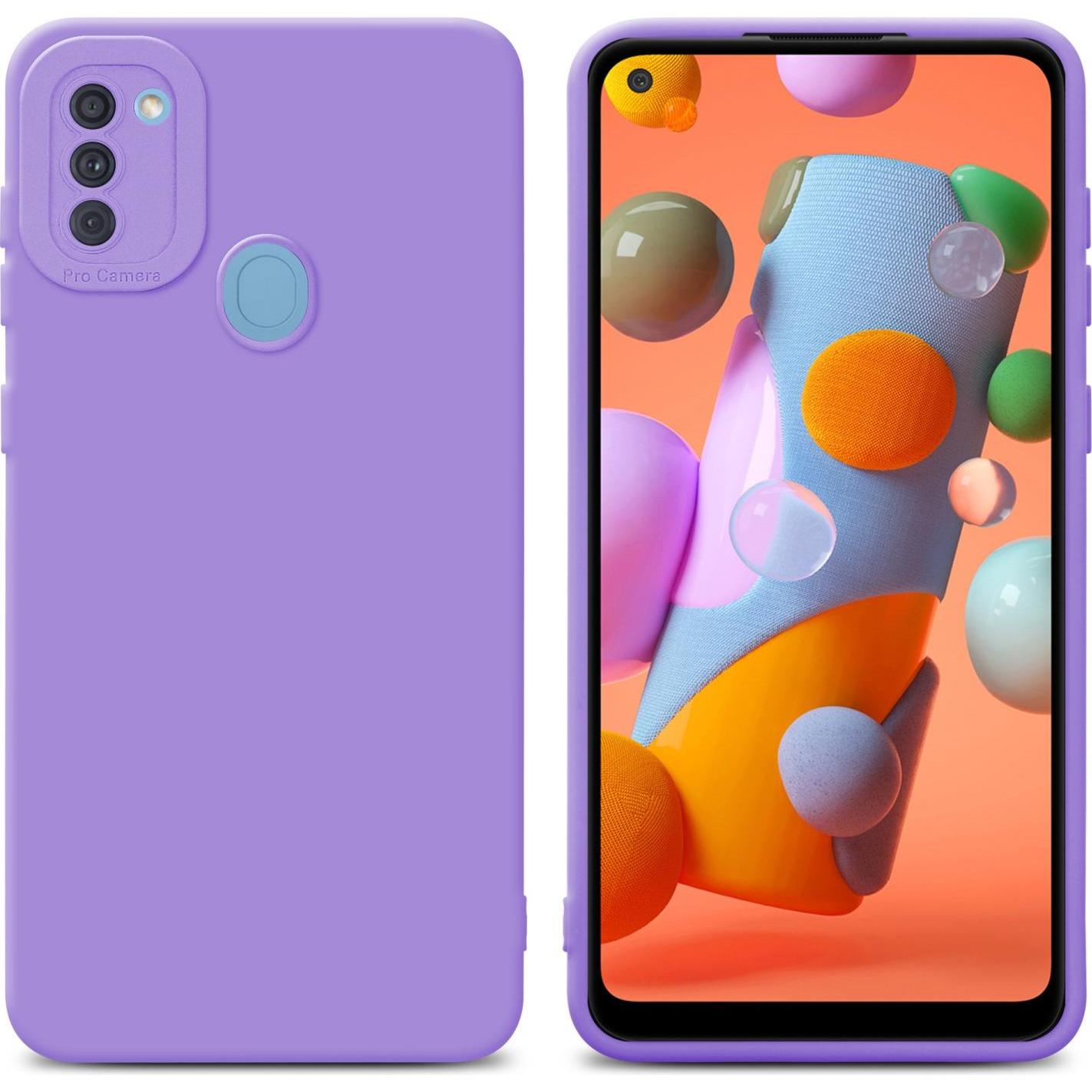 Cadorabo Hülle für Samsung Galaxy A11 / M11 im TPU Fluid LM162 Style (Samsung Galaxy A11, Samsung Galaxy M11), Smartphon...