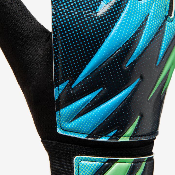 Produktbild Kipsta Kids' resistant gloves First Blue/green (6)