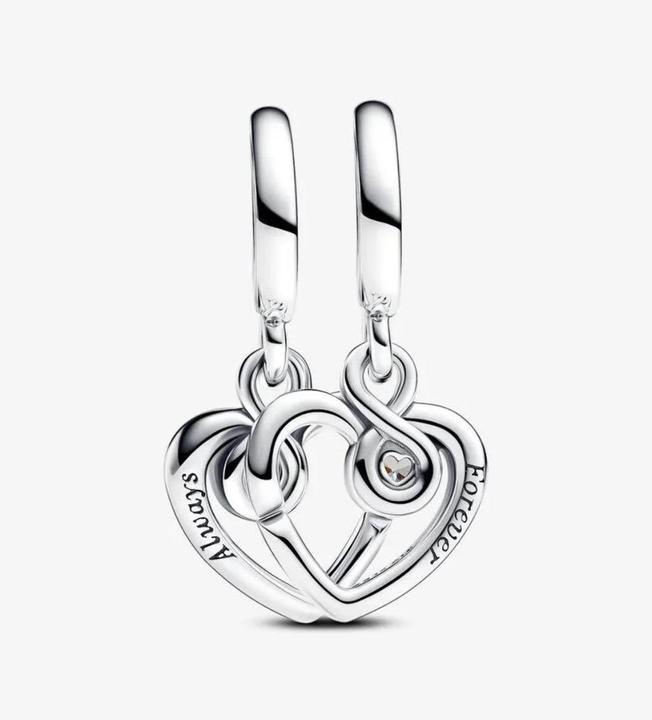 Actual product image Pandora Hangers For Always And Forever (Silver 925)