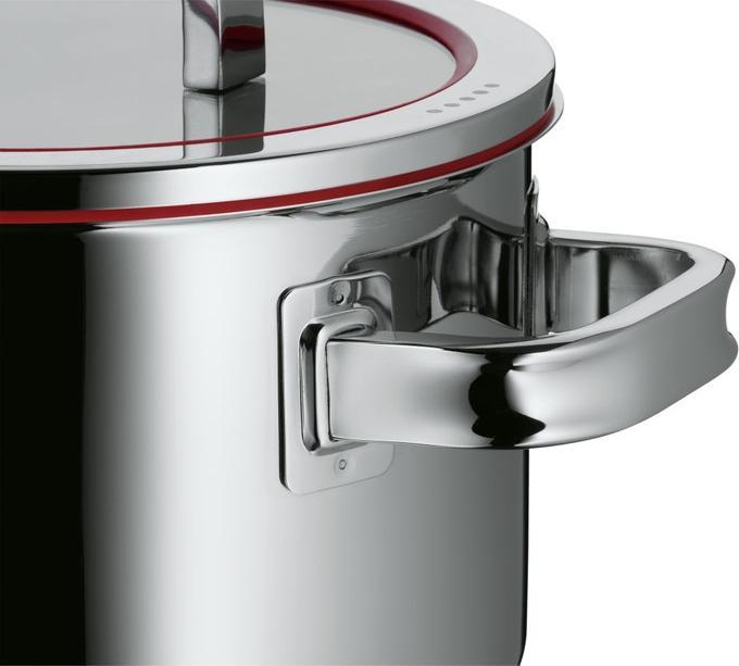 Produktbild WMF Kochtopf Gemüse- Suppentopf Induktion gross 20cm 5,3l Funtion4 Edelstahl 18/10 (20 cm, Kochtopf, Edelstahl)
