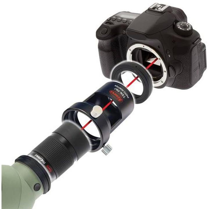 Actual product image Kowa Digiadapter Ring 42mm / T2 with Protection Glass