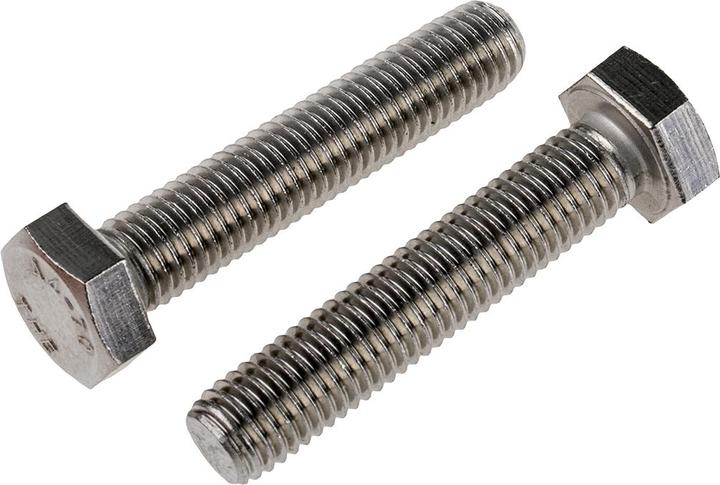 Actual product image RS PRO Bolts hexagon M12x60mm (1 Screw per piece)