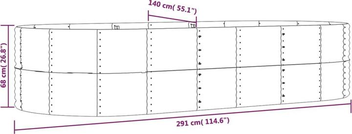 Immagine prodotto vidaXL Hochbeet