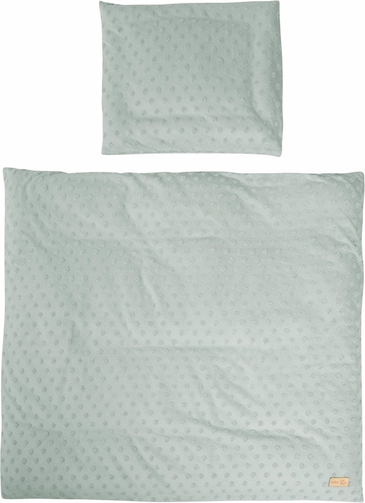 Roba Set de berceau 2 pièces Lil Planet frosty green (80 x 80 cm, 35 x 40 cm, 80 x 80 cm)