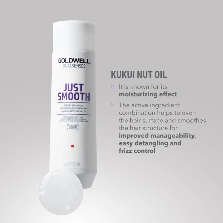 Produktbild Goldwell Just Smooth Taming Shampoo (Flüssiges Shampoo, 250 ml)