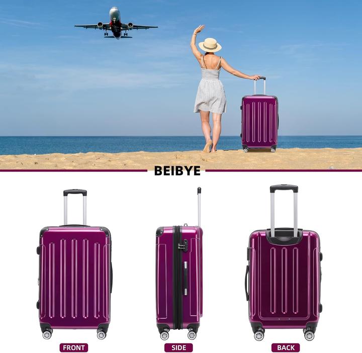 Produktbild Beibye Handgepäck Koffer mit Zwillingsrollen (40 l)