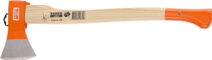 Actual product image Bahco Felling axe with curved ash handle, 600 mm, 1.5 kg