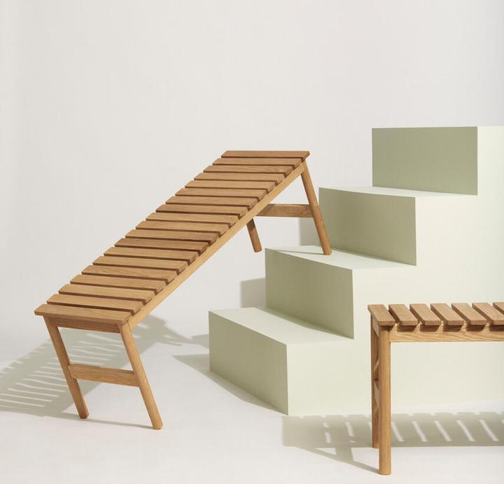 Image du produit Hübsch Row Bench Large Natural (40 cm)