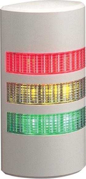 Produktbild Patlite Halbsäule WEP-302-RYG Wandmontage LED R-Y-G