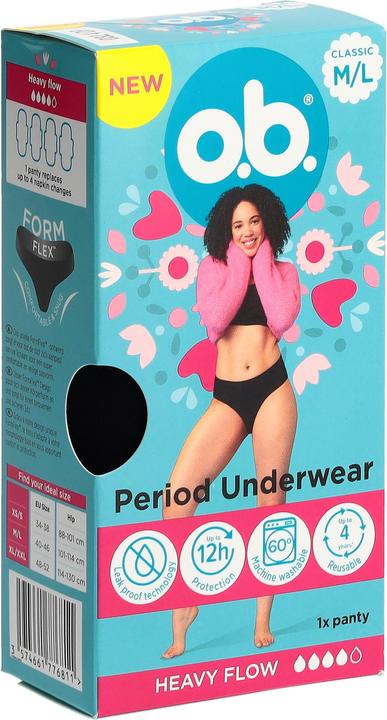 o.b. Slip périodique (M, L)