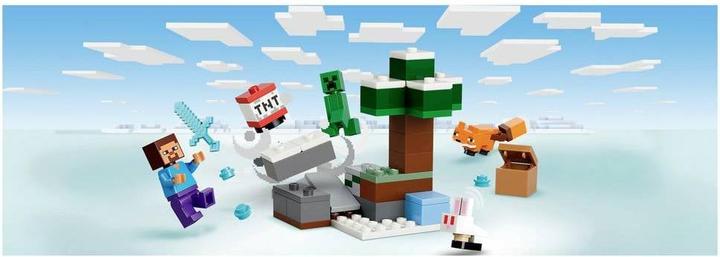 Immagine prodotto LEGO Minecraft Steves Abenteuer in der Taiga (21583) (21583, LEGO Minecraft)