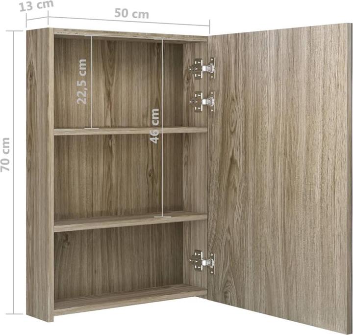 Immagine prodotto vidaXL Eldrys (50 x 13 x 70 cm)