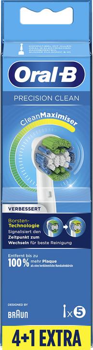 Produktbild Oral-B Aufsteckbürste Precision Clean 4+1 Extra (5 x)