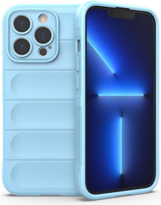 Produktbild Hurtel Magic Shield Case for iPhone 13 Pro flexible armored cover light blue (Apple iPhone 13 Pro)