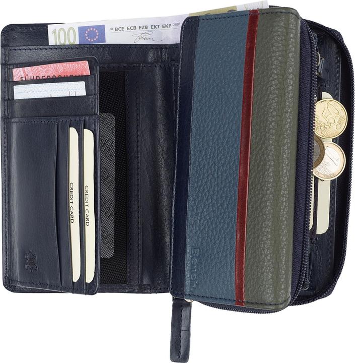 Actual product image Bench Wallet RFID leather 15.5 cm
