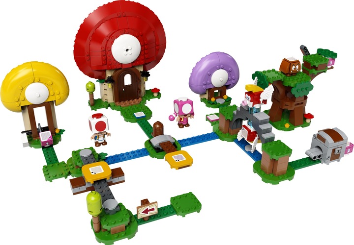 Image du produit LEGO Jeu d'extension pour la chasse au trésor des crapauds (71368, LEGO Super Mario)