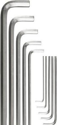 Actual product image Yato HEX KEY SET 10PCS 317MM LONG