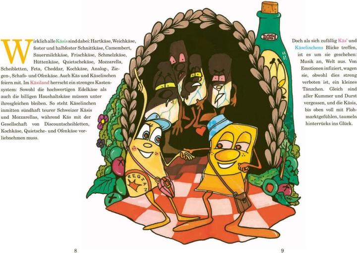 Produktbild Die Käsis (Deutsch, Heinz Strunk, Typeholics, 2023)