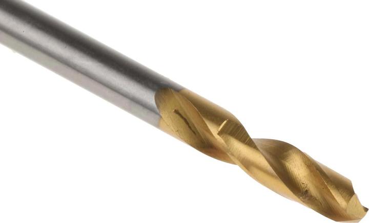 Actual product image RS PRO HSS TIN Straight Stub Drill DIN 3.3mm (3.3 mm)