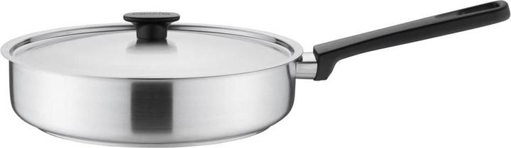 Actual product image Fiskars Mc Sauté Pan Ss 26cm W/Lid (Frying pan, Stainless steel)