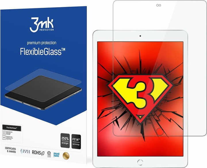 Actual product image 3MK Flexible glass display protection film (1 Piece, iPad 2021 (9th Gen))