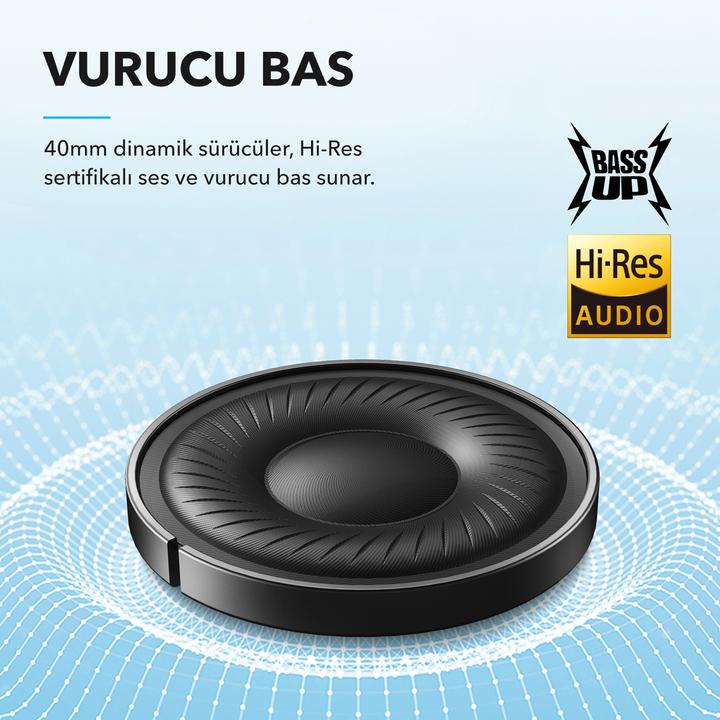 Produktbild soundcore Q20i (ANC, 40 h, Kabelgebunden, Kabellos)