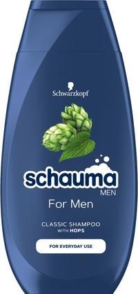 Actual product image Schwarzkopf Schuma - Schauma - For Men Shampoo Szampon Dla MÄ™Å¼czyzn Do KaÅ¼dego Rodzaju WÅ'osów 250ml (M) (250 ml, Liquid shampoo)