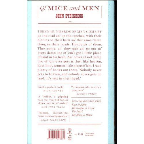 Thumbnail - Of Mice and Men, Belletristik von John Steinbeck