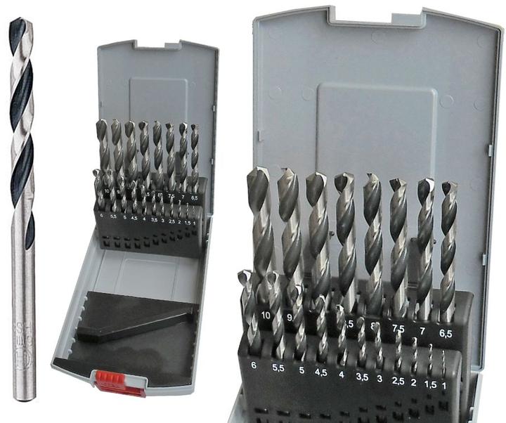 Produktbild Bosch Professional Zubehör HSS-Spiralbohrer-Set PointTeQ, 19-tlg., ProBox, 1–10 mm (6 mm, 1 mm, 6.5 mm, 5.5 mm, 10 mm, 1.5 mm, 7 mm, 3 mm, 5 mm, 8.5 mm, 8 mm, 2.5 mm, 9 mm, 3.5 mm, 4.5 mm, 2 mm, 7.5 mm, 9.5 mm, 4 mm)