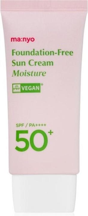 Image du produit Ma:Nyo Crème solaire sans fond de teint Moisture SPF 50+ 50 ml (Crème solaire, SPF 50, 50 ml, 70 g)